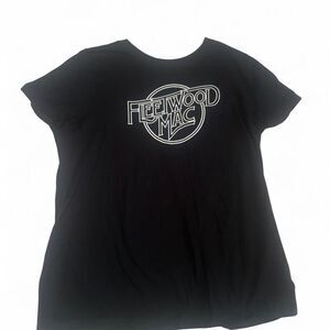 Unbranded Women's Black and Navy T-shirt